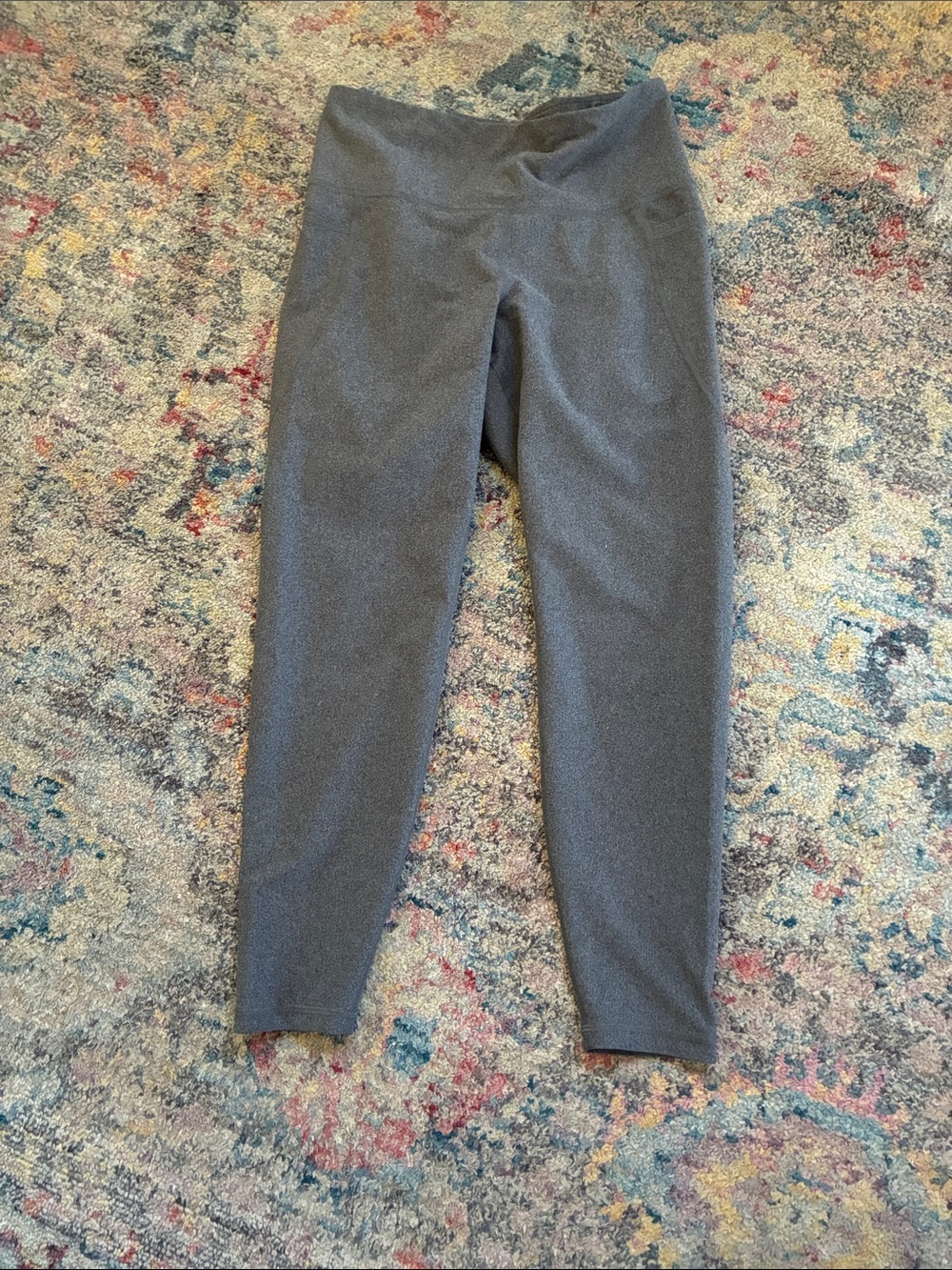Old Navy Gray High-Waist Active Leggings